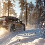 zimowa podróż samochodem